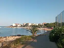 Por do sol em Povljane