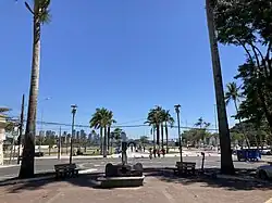 Praça no bairro Prainha