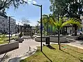 Praça José Rodrigues Pinto no interior da cidade