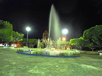 Vista da Praça Tiradentes.
