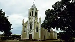 Praça central de Ruilândia