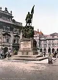 Monumento na Praça do Lado Menor em Praga (1858–1919)