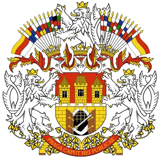 Brasão oficial de Praga