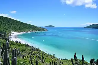 Clima tropical no município de Arraial do Cabo, Rio de Janeiro.