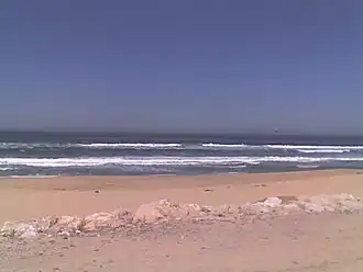 Praia da Cova na freguesia de São Pedro
