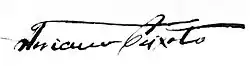 Assinatura de Floriano Peixoto