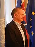 Andrej Kiska (2014–2019) 2 de fevereiro de 1963 (63&nbsp;anos)