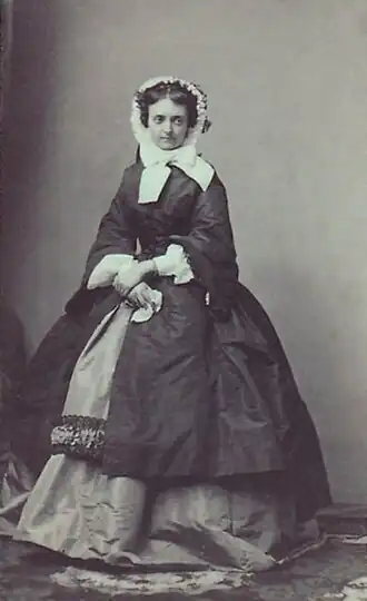 Fotografia da Princesa Júlia na década de 1860