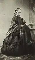 Fotografia de Teresa por volta de 1860