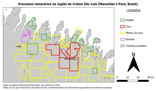 Processos minerários