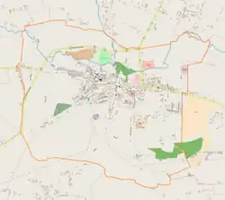 Localização de Proszowice na Polónia