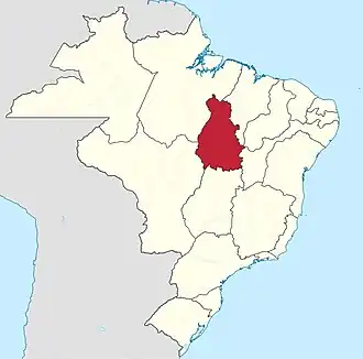 Localização de São João das Duas Barras