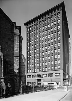 Prudential (Guaranty) Building por Louis Sullivan em Buffalo (New York= (1896)