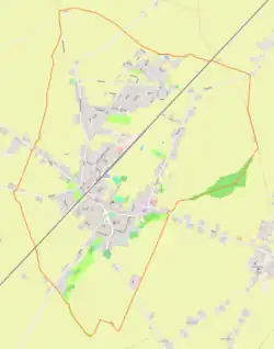Localização de Pruszcz na Polónia