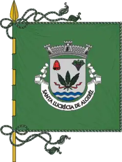 Bandeira de Santa Lucrécia de Algeriz