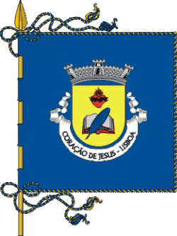 Bandeira de Coração de Jesus