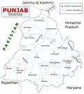 Bagri é a língua principal em Fazilka e como uma língua menor nas aldeias do sul de Muktsar do sul do Punjab (Índia).