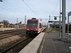 Durante a greve, o trem PICI atendeu a todas as estações entre Meaux e Paris-Gare de l'Est .