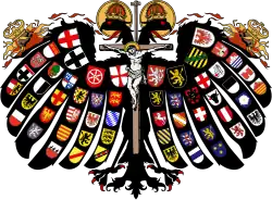 O brasão de armas do Sacro Império Romano-Germânico