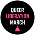 Logo marcha de libertação Queer