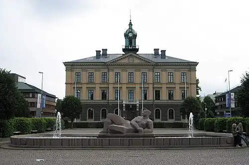 A câmara municipal/prefeitura de Gävle