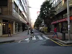 Rua Sagasta inaugurada em 1893 no Ensanche