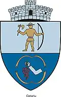 Brasão de armas de Cetariu