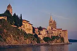 Centro histórico de Rab.