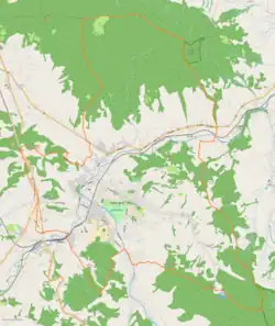 Localização de Rabka-Zdrój na Polónia