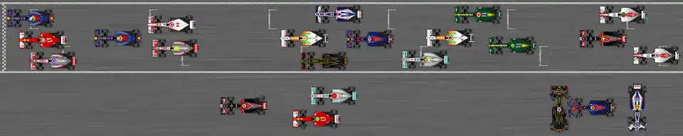 Resultado da corrida