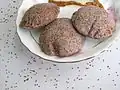 Ragi idli.