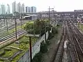 Trilhos da Estação Brás da CPTM