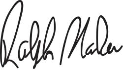 Assinatura de Ralph Nader