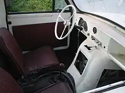 Interior da picape Reliant Regal 3/30