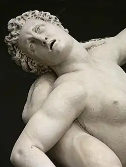 O Rapto das Sabinas de Giambologna