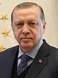 &nbsp;Turquia Recep Tayyip Erdoğan, presidente