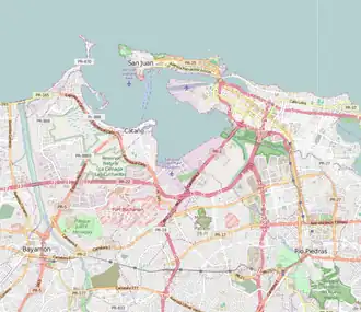 Domenech está localizado em: Região Metropolitana de San Juan