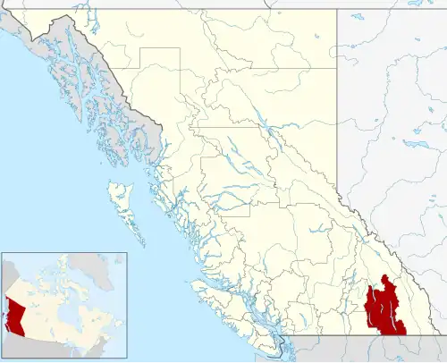 Regional districts of British Columbia