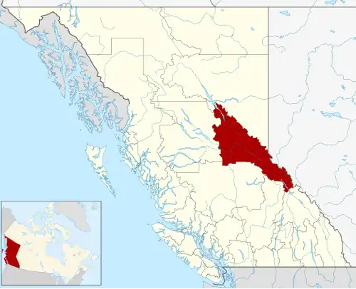 Regional districts of British Columbia