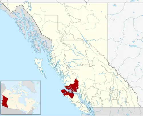 Regional districts of British Columbia