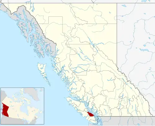 Regional districts of British Columbia