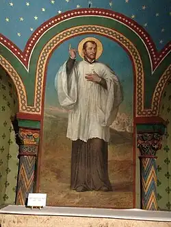 O altar dedicado a São João Francisco Régis na Catedral de Notre-Dame du Puy