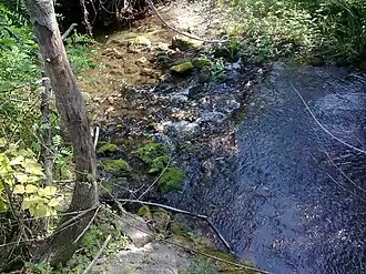 La rivière Ralja près du village de Ralja