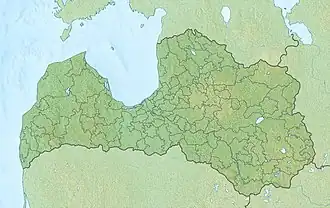 Gaiziņkalns está localizado em: Letónia