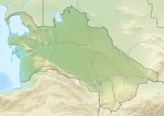 Aýrybaba está localizado em: Turquemenistão