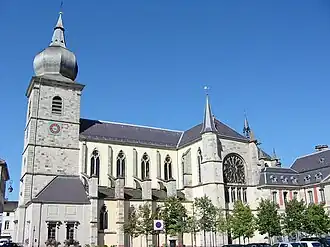 Localização de Abadia de Remiremont