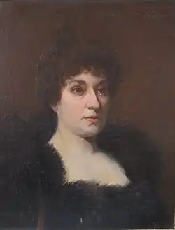 Retrato de uma mulher de preto (1894)