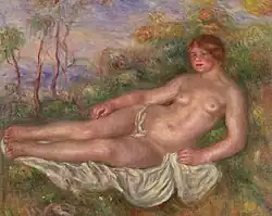 Renoir: Banhista reclinada