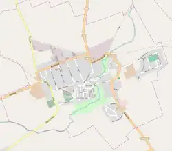 Localização de Reszel na Polónia