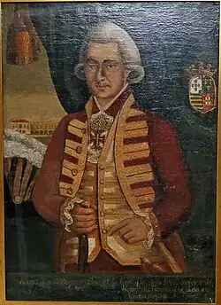 D. Rodrigo José de Meneses, ?, primeira metade do século XIX (Secretaria da Saúde do Estado da Bahia)